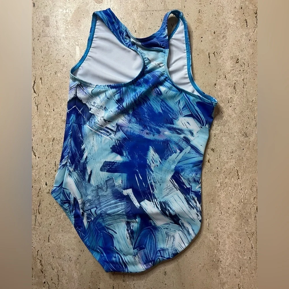 Balera Fun Print Leotard  Size MC (10-12)